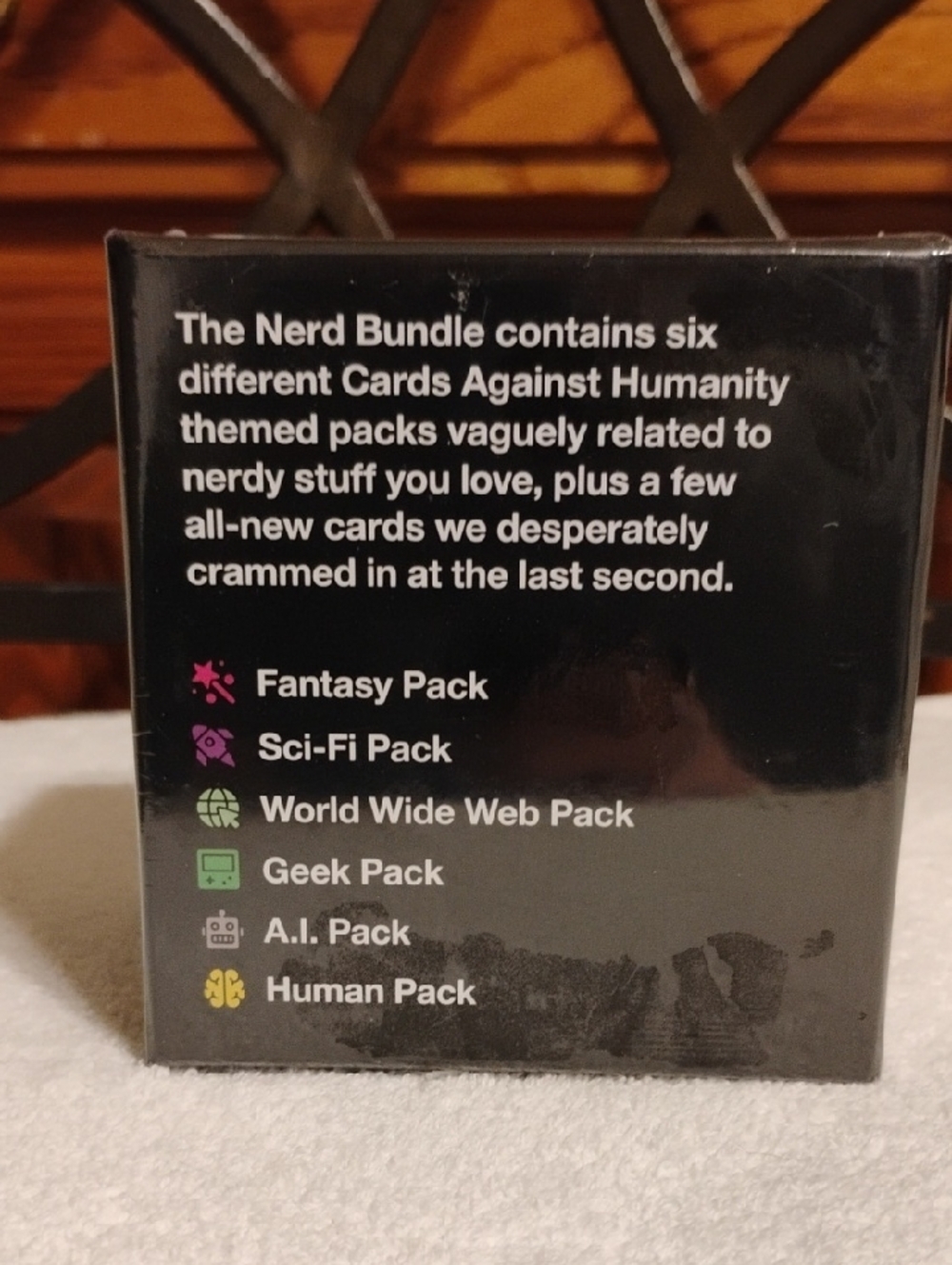 Cards Against Humanity “Nerd Bundle” Expansion Box – NIB (Sealed) 🧠🎲 - Picture 3 of 5